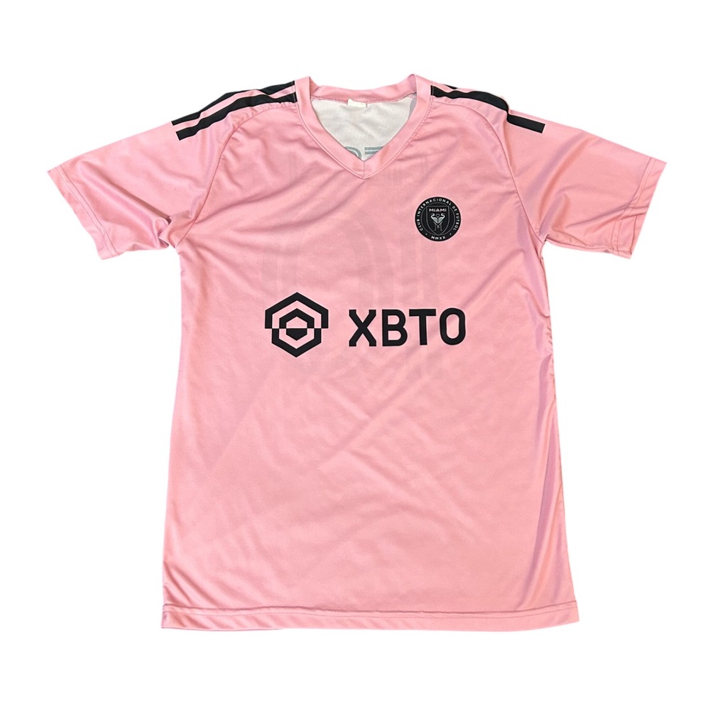 Lionel Messi Inter Miami CF Jersey Pink MLS Soccer Shirt Mens Medium No. 10 XBTO